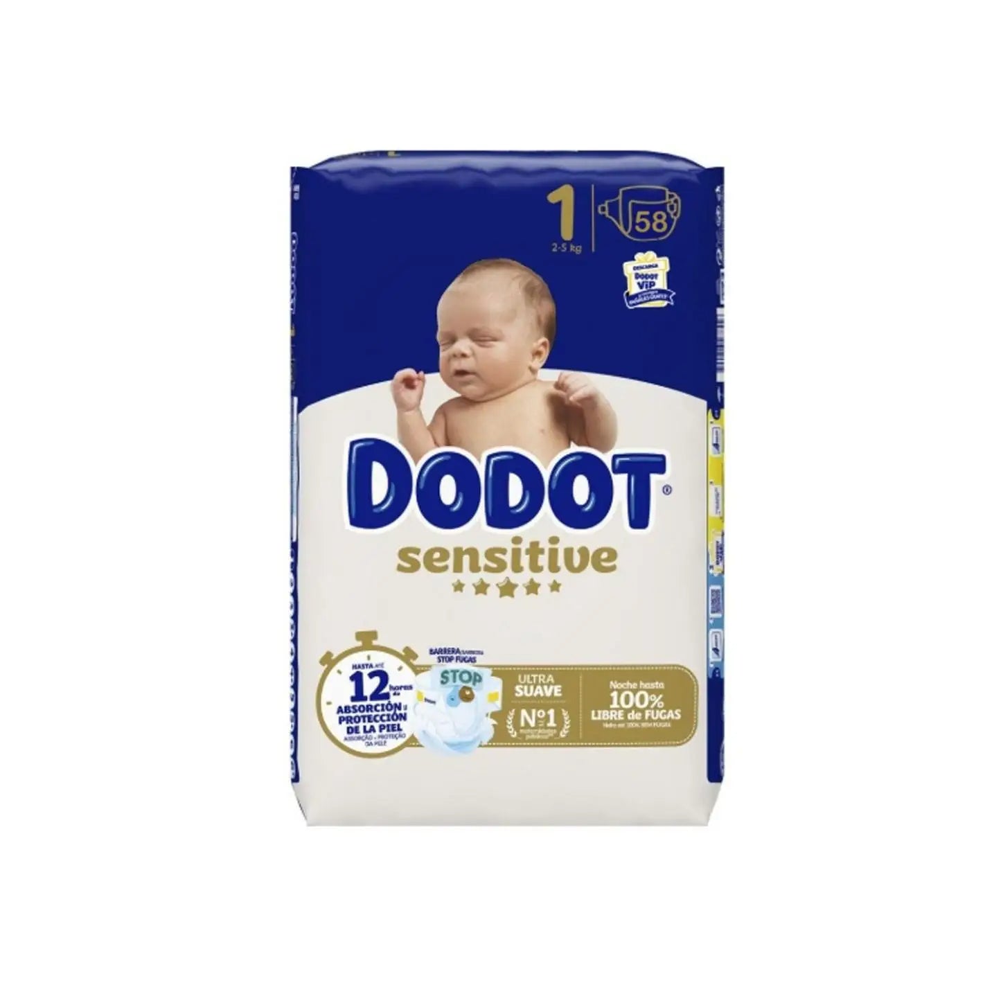 Pañales Dodot Sensitive Talla 1 (2-5kg)