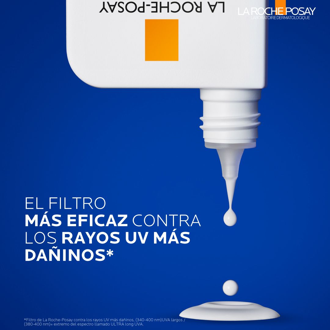 Protector Solar Crema de Sol la roche posay, oil fluid control, protección ultra long
