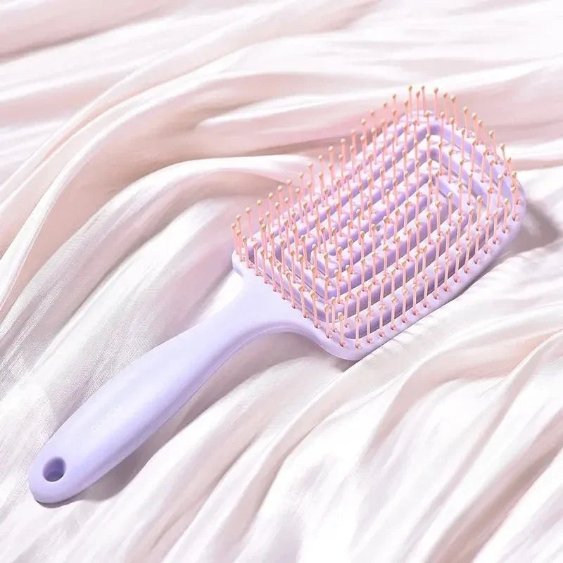 cepillo antiestático para el cabello, húmedo y seco, herramienta de peluquería para mujeres y hombres.