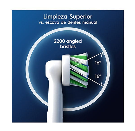 ORAL B Pro Cross Action 4x cabezas de Recambio