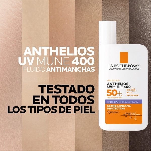 Fluido Antimanchas, Protector solar, La roche posay, Anthelios 50ml
