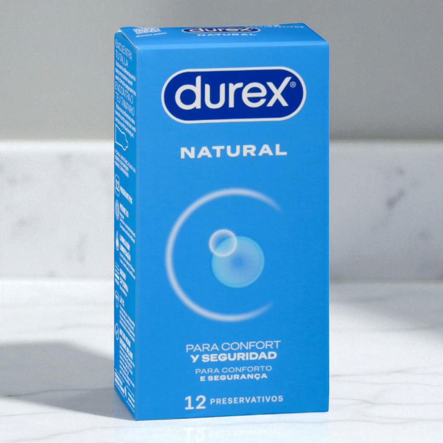 Durex preservativos natural 12 piezas
