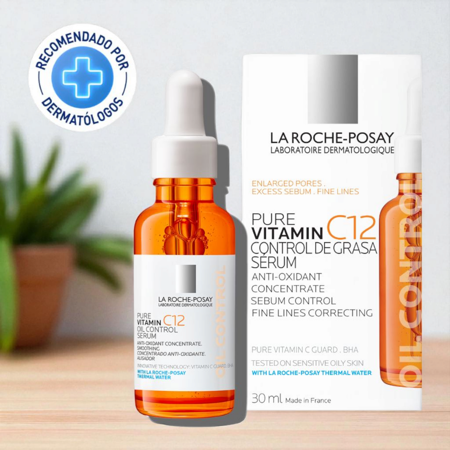 Sérum Pure Vitamine C12 La Roche-Posay 30ml