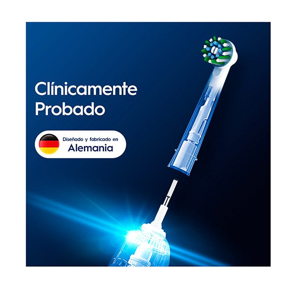 ORAL B Pro Cross Action 4x cabezas de Recambio
