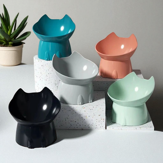 Plato para mascotas, Cuenca para el gato