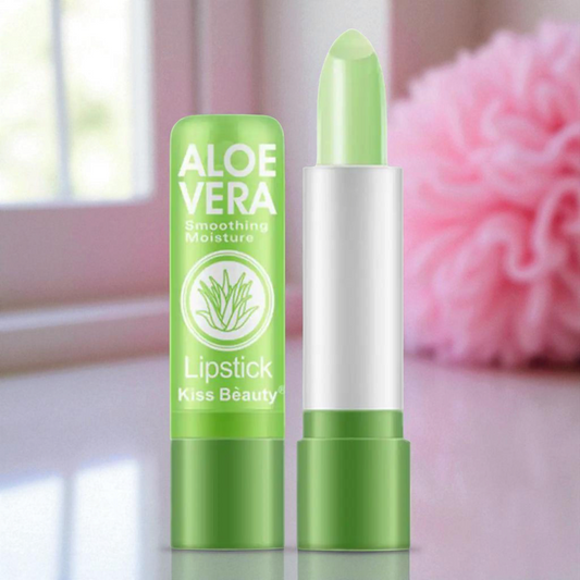 Lápiz labial Aloe Vera Lipstick hidratante con larga duración