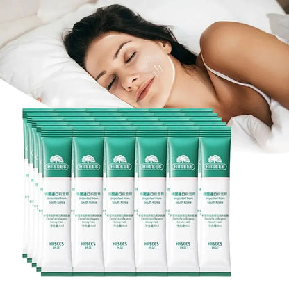 Mascarillas faciales para dormir con colágeno de centella, antiarrugas, antiedad, hidratantes. 30 unidades
