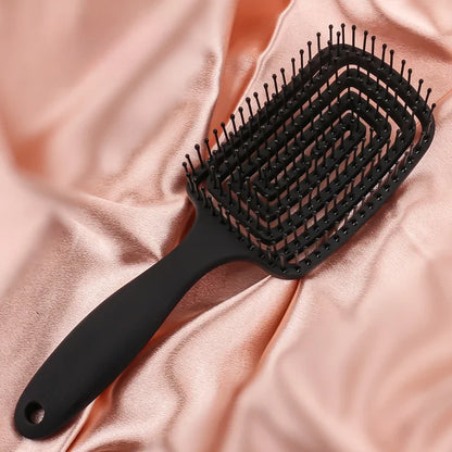 cepillo antiestático para el cabello, húmedo y seco, herramienta de peluquería para mujeres y hombres.