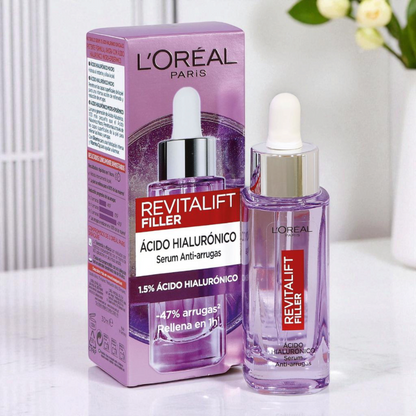 L'Oréal París Sérum Antiarrugas antiedad Revitalift Filler  
30ml