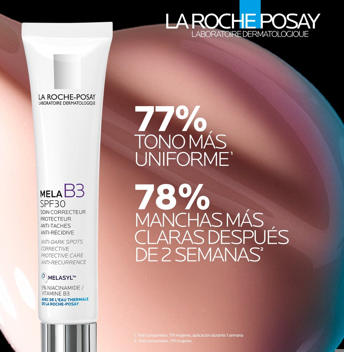 Mela B3 Crema SPF30 La Roche Posay 40 ml
