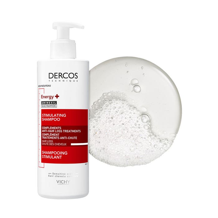 VICHY Dercos Énergisant 400ML
Champú estimulante