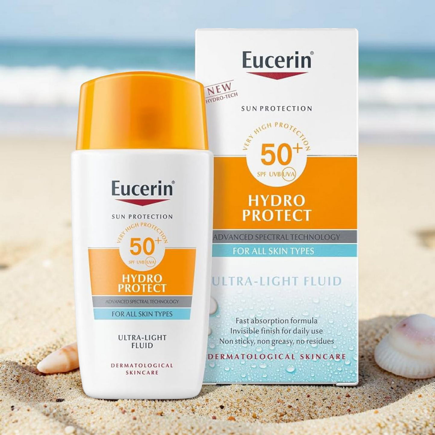 Eucerin Protector Solar Facial Hydro Protect Ultra-Light Fluid SPF 50+ 50ml