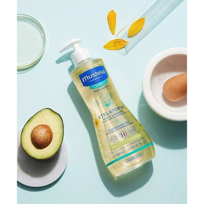 Mustela Stelatopia Aceite de Baño y Ducha 500ml