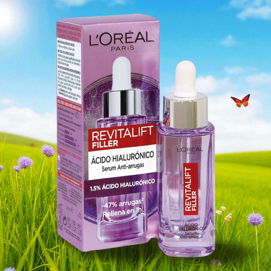 L'Oréal París Sérum Antiarrugas antiedad Revitalift Filler  
30ml