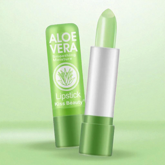 Lápiz labial Aloe Vera Lipstick hidratante con larga duración