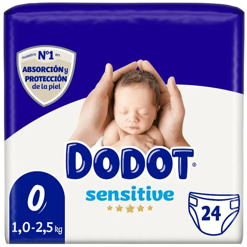 Pañales dodot sensetive Talla 0 1 2 3