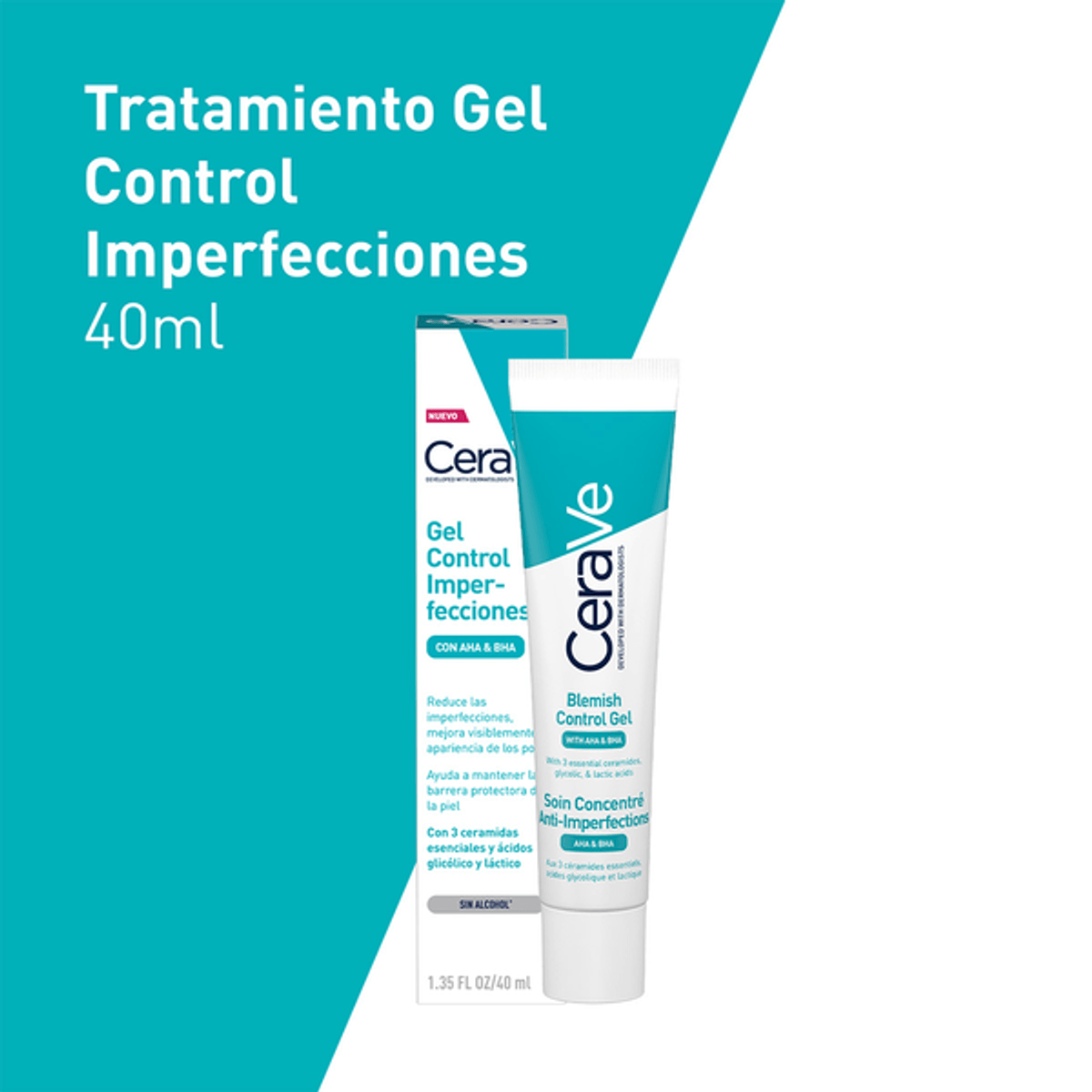Cerave Tratamiento Anti Imperfecciones Gel Control 40 ml