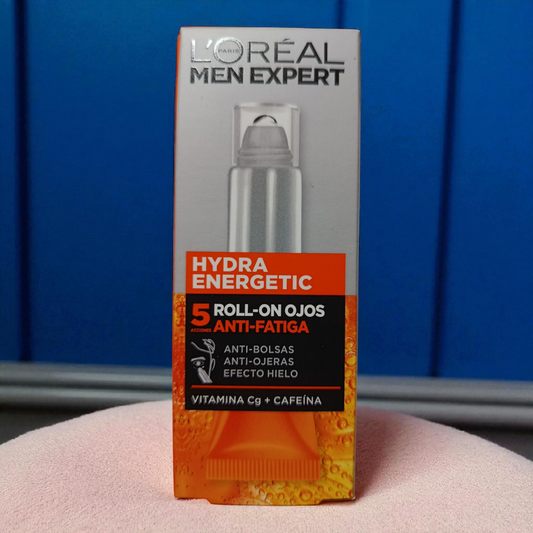 L'Oréal men Expert Hydra Energetic 10ml Rollon Eyes Contorno de Ojos