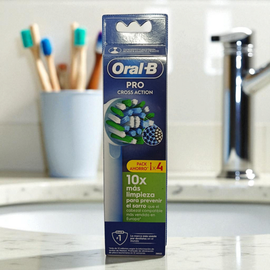ORAL B Pro Cross Action 4x cabezas de Recambio