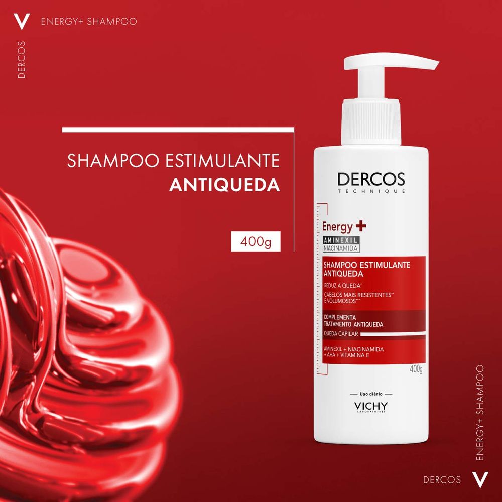 VICHY Dercos Énergisant 400ML
Champú estimulante