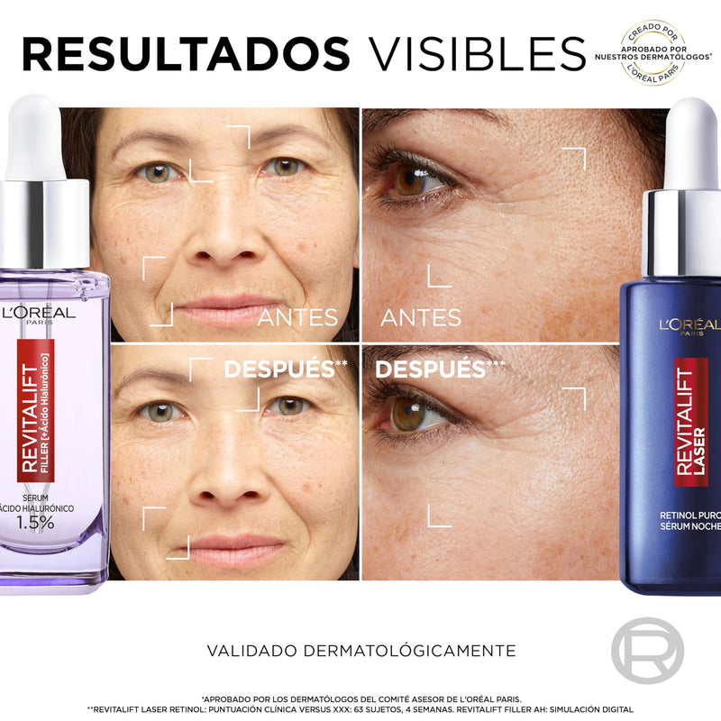 L'Oréal París Revitalift Laser y Filler 30ml x2