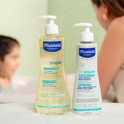 Mustela Stelatopia Aceite de Baño y Ducha 500ml