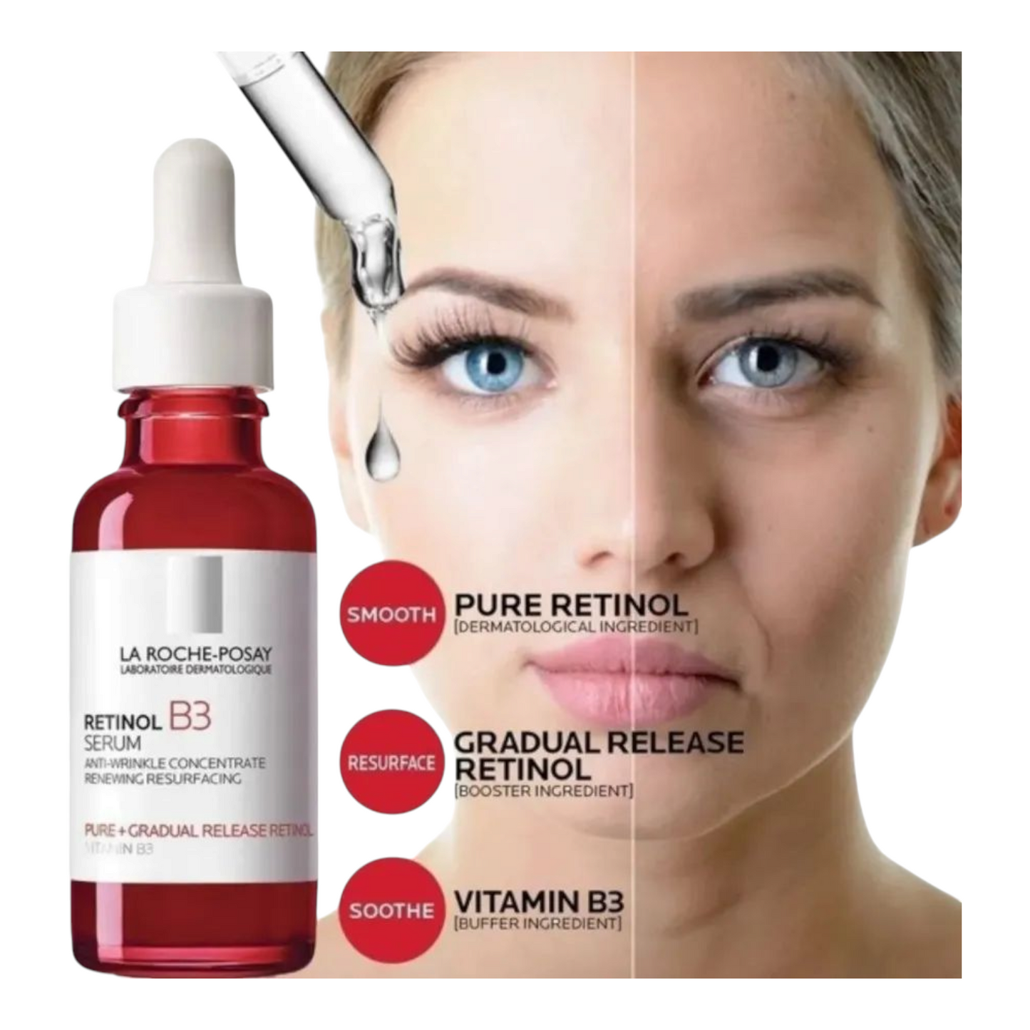 La Roche Posay Sérum Rétinol B3 Vitamine B3 30 ml